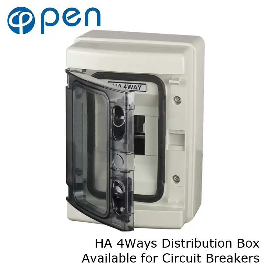 Haシリーズ4way Ip66防水配電ボックス用回路遮断器屋内壁に Waterproof Circuit Breaker Box Breakerscircuit Breaker Waterproof Aliexpress