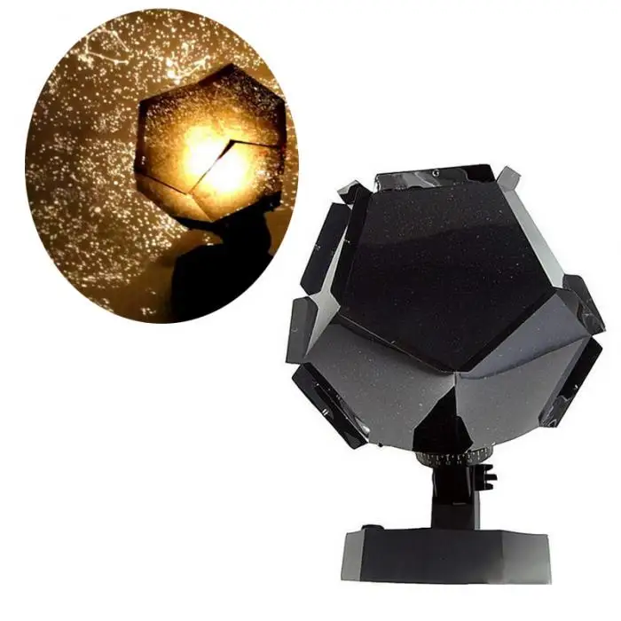 Romantic Star Projector Lamp Starry Sky Projection Night Light For Bedroom Living Room Kids Children Baby Gifts TN88