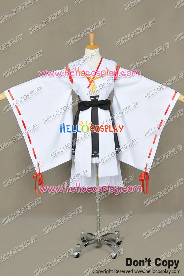 

Kantai Collection Combined Fleet KanColle Cosplay Haruna Kimono Costume New H008