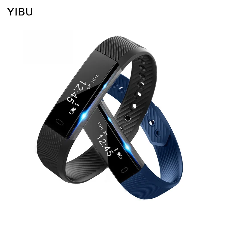 YIBU Smart Bracelet Bluetooth sport wristband Fitness Tracker Passometer sleep Monitor smart Band for iphone Android