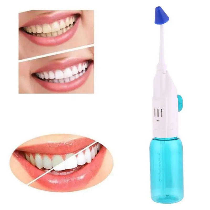 Полезная ручной Давление Вода Flosser зубы белый инструменты стоматологической помощи расслабляющий массаж