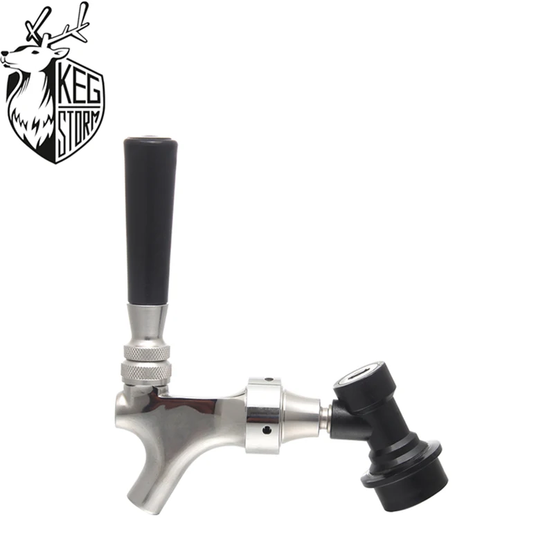 Draft Beer Faucet Tap Faucet With Gas Ball Lock Keg Storm 1pc Bar