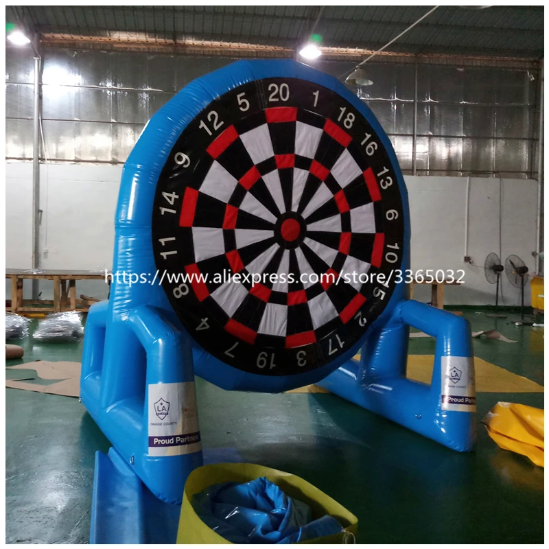 

2020 Hot Sale inflatable dart game/inflatable soccer darts with free ball set