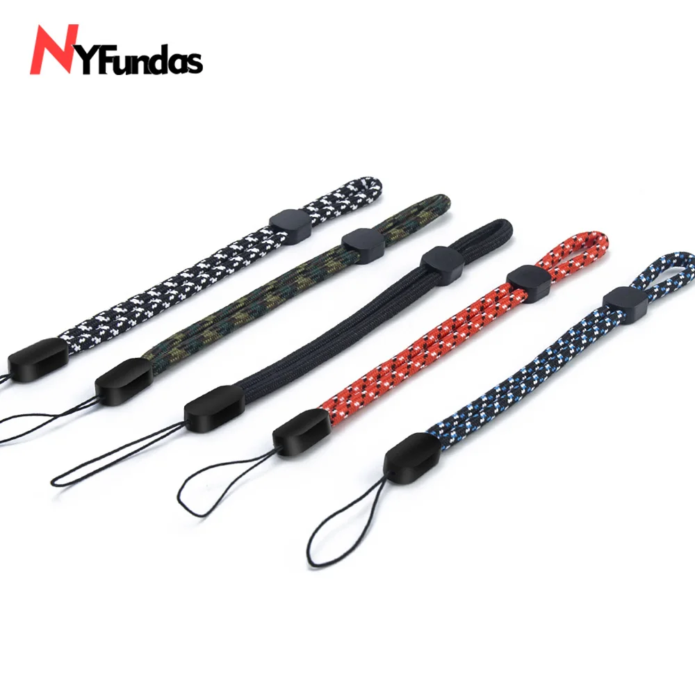 

NYFundas Adjustable cell phone Hand Lanyard strap For iPhone 8 7 Samsung S9 for Wrist Straps keys Camera strap Phone Accessorie