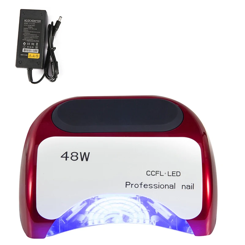 

48W Nail Dryer Polish Machine UV Lamp LED Nail Lamp Hybrid For Curing Nail Gel With Automatic Sensor Nail Art Tools New Sale