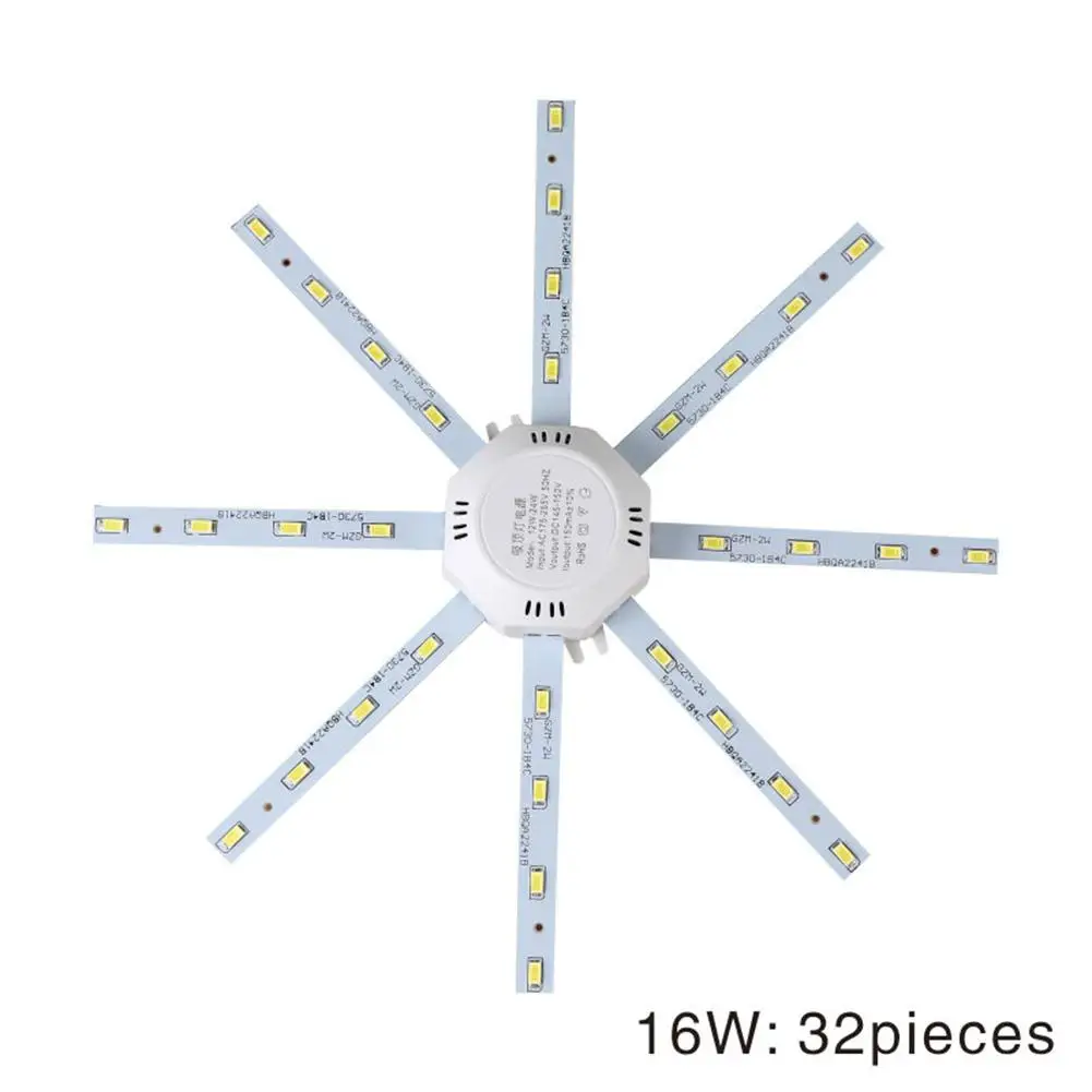 24W/116W LED Ceiling Lamp Octopus Round Light Chandelier Downlight For Home Kitchen Bedroom Kitchen Party Lighting Tool