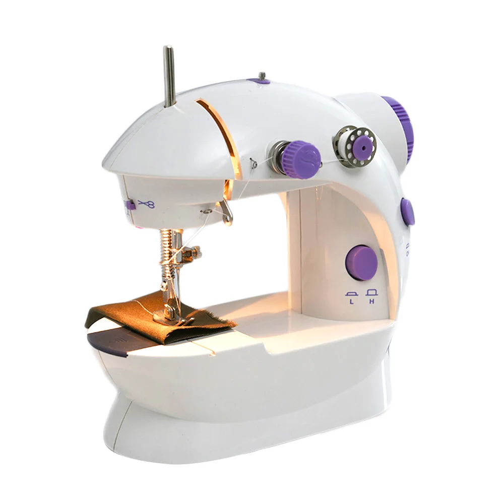 

Mini Portable Handheld Sewing Machines Stitch Sew Needlework Cordless Clothes Fabrics Sewing Machine