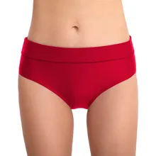 Пляжные вечерние женские плавки со средней талией, женские сексуальные шорты для плавания, пляжные спортивные плавки бикини, прочные плавки N20