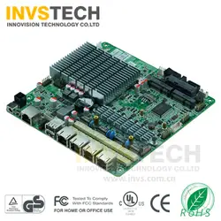 Мини itx 17*17 J1900 четыре Gigabit Ethernet сетевой брандмауэр/Сеть/рос motherboard с функцией обхода