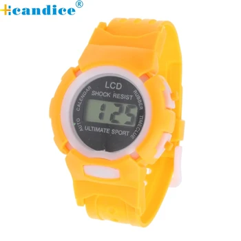 relogio masculino erkek kol saati  reloj mujer Student Time Sport Electronic Digital LCD Wrist Watch free shipping !