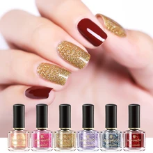 BORN PRETTY 6 мл Отшелушивающий блеск лак для ногтей без запаха на водной основе DIY лак для ногтей маникюр