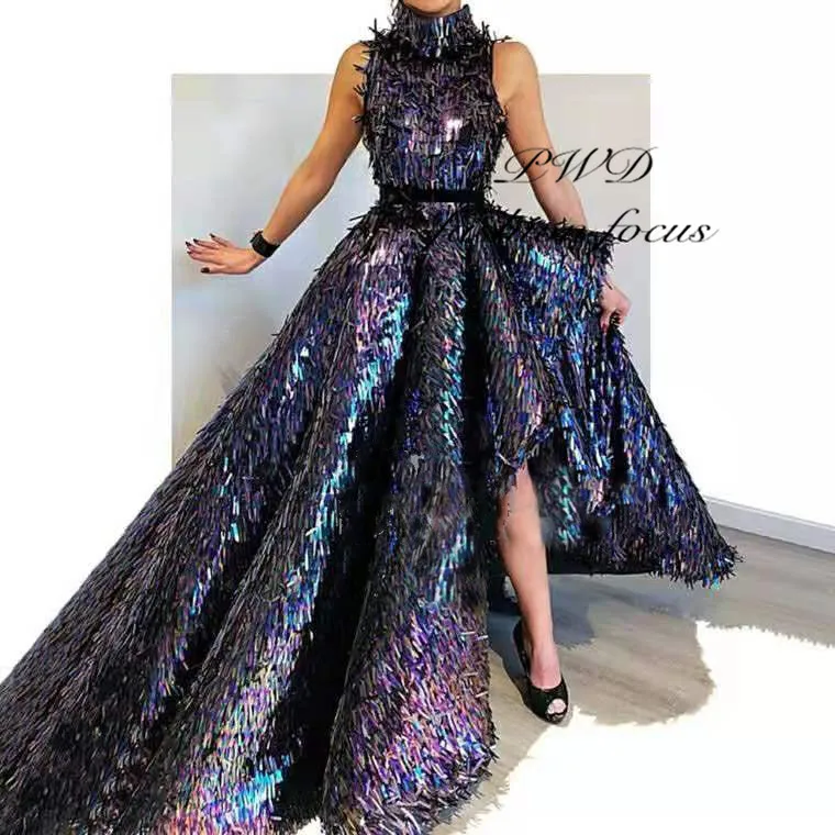 

Encrypted Stereoscopic Metallic Fish Scale Stage Sequin Fabric Upscale Mesh Embroidery Apparel Designer Fabric for bridal weddin