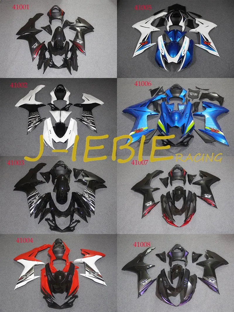 

ABS Injection Fairing Body Work Frame Kit for SUZUKI GSXR 600/750 GSXR600 GSXR750 2011 2012 2013 2014 2015 2016