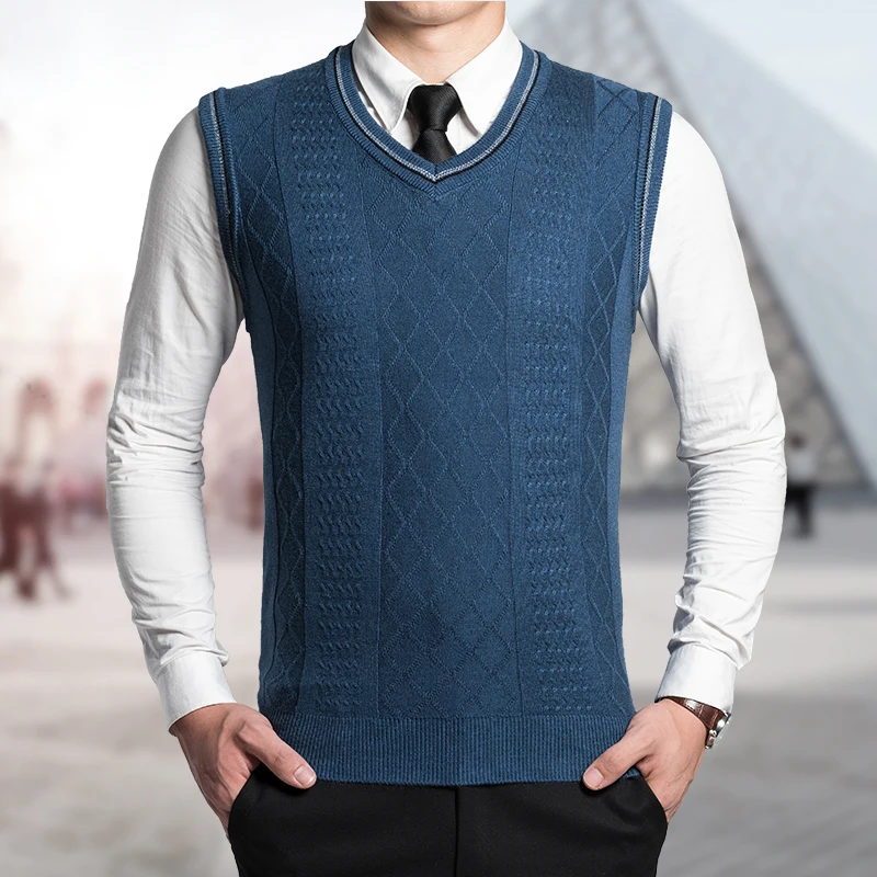Popular Men Sweater Vest Knitting Pattern-Buy Cheap Men Sweater Vest Knitting...