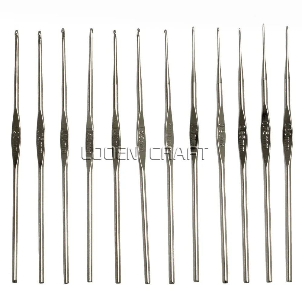 12 silver hooks