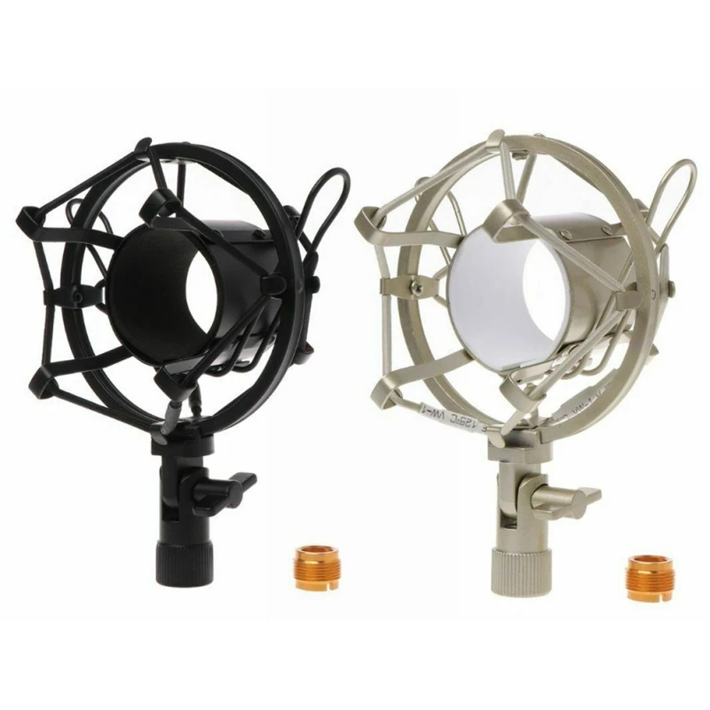 New Metal Shockmonut Studio Recording Microphone Shock Mount Spider Mic Holder Clip For Broadcast Computer BM
