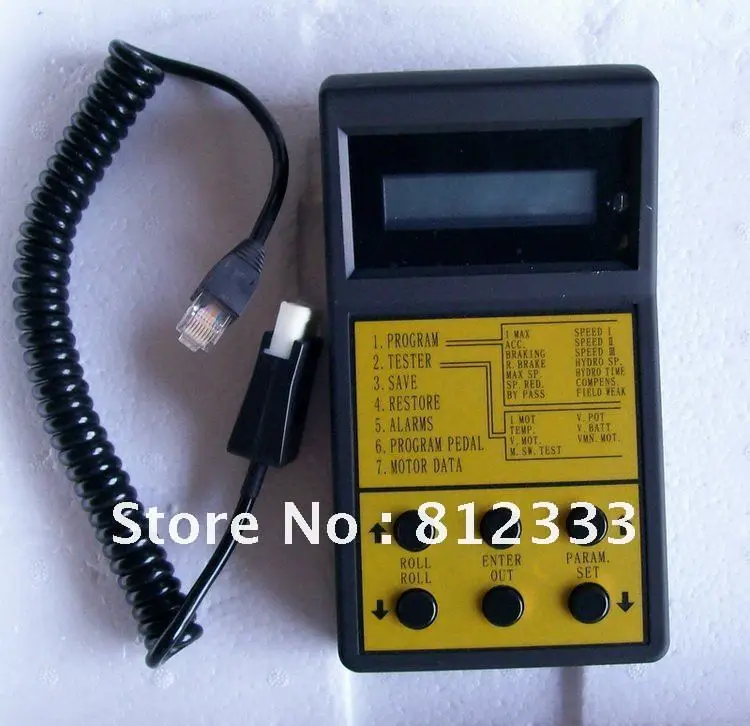 

ZAPI Digital Console Handhele Programming For ZAPI H0 H2B Dual AC2 Motor Controller