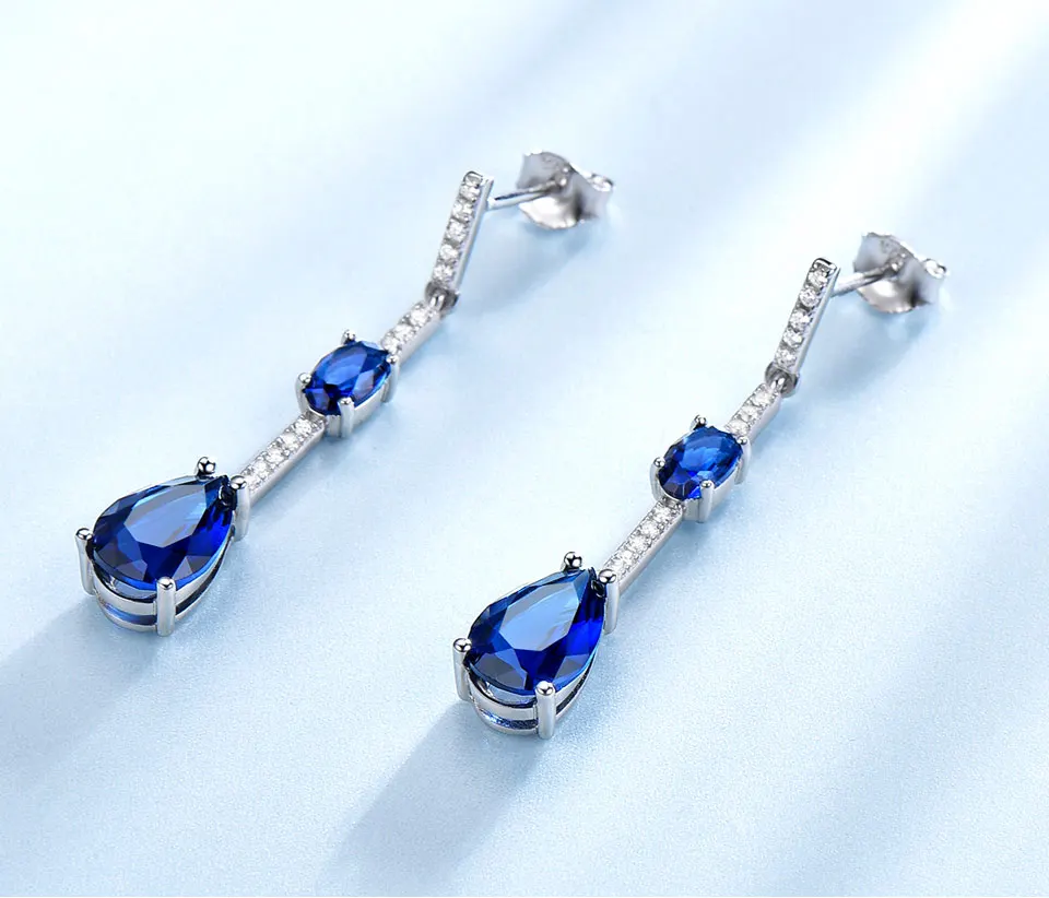 UMCHO-solid sterling silver earrings for women EUJ068S-1 (9)