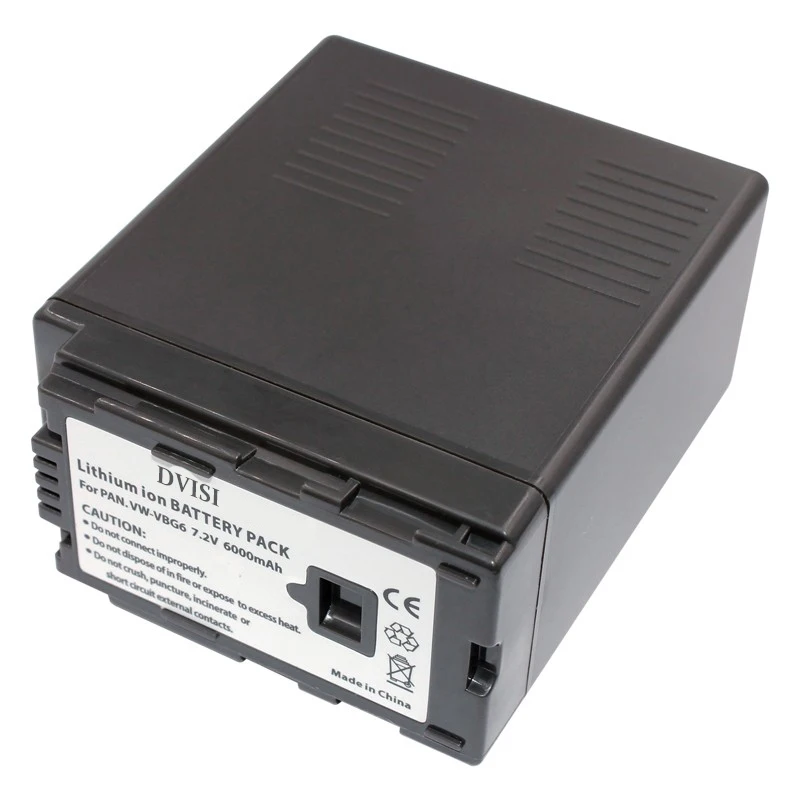 1Pc-7-2V-6000mAh-VW-VBG6-Li-ion-Battery-VW-VBG6-VWVBG6-Rechargeable-Camera-Battery-for(2)