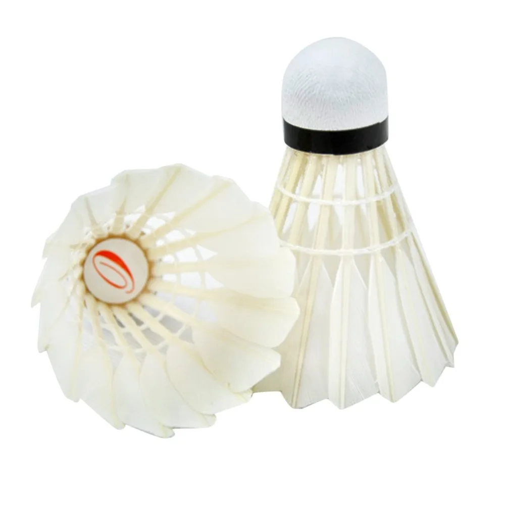 Hot Sale 3pcs/lot Badminton Shuttlecocks Goose Feather Shuttlecock