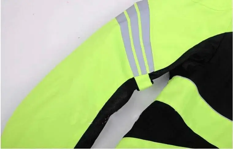 Немецкая нерва мотоциклетная куртка супер дышащая/M сетка/флуоресцентная желтая летняя мотоциклетная одежда прямая Автомобильная одежда куртка