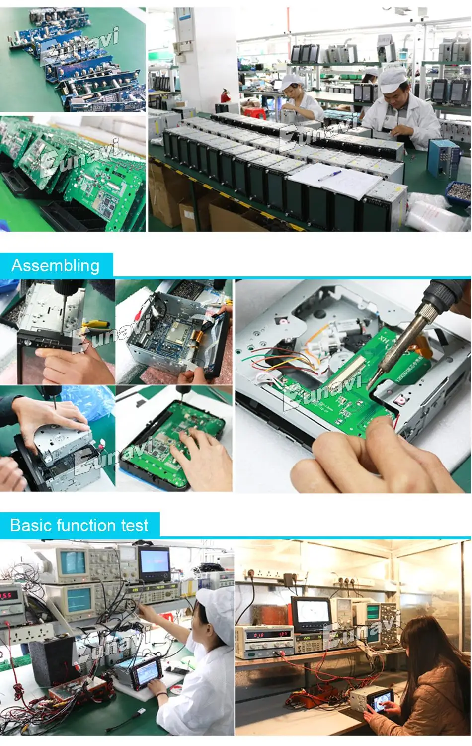 Cheap Eunavi Double 2 Din Car PC DVD player for universal with GPS Navigation MP3 Radio RDS Video country map Bluetooth Mp4 car sterto 23