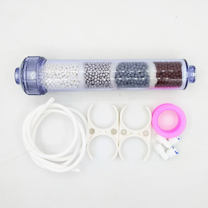 

NEW MINERALIZING ALKALINE FILTER CARTRIDGE 10 INCH FOR WATER PURIFIERS REAR POST WATER FILTER ELEMENT WITH 1/4" CONNECT FITTINGS