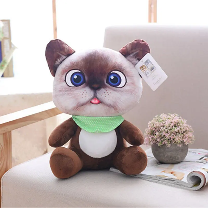 1 шт. плюшевая мини игрушка в виде кошки 20 см|Мягкие игрушки животные| |