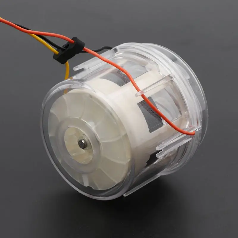 Двойная турбина 12V24V36V бесщеточный двигатель вентилятор сделай сам пылесос фен