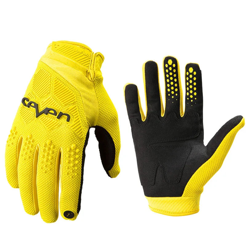 

High grade Full Finger Motorcycle Bicycle Gloves Motocross 7 colors size M-XL Moto Protective Gears Glove For Men