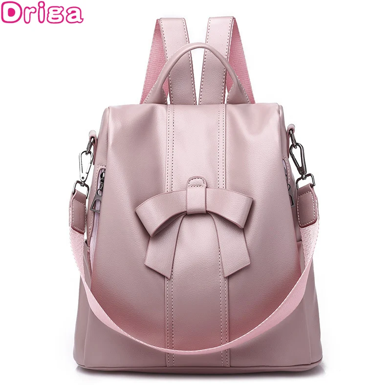 PU Leather Shoulder Bag,Blue Red Backpack,Portable Travel School Rucksack,Satchel with Top Handle