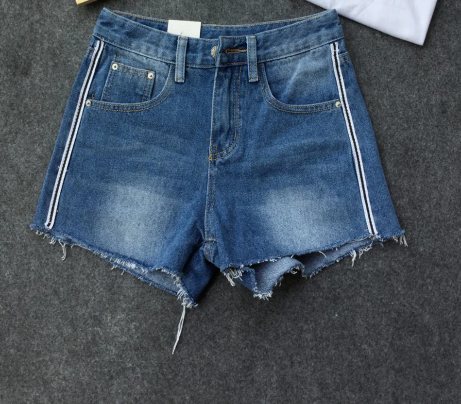 Одежда джинсовые короткие стильные модные глаз ловить дно|denim short|fashion shortshort fashion |