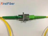 צינור צינור נקבת SC TO LC נקבה היברידי מתאמי מתכת סיבי מחבר אופטי סיבי תיקון צורת מלבן כבל, צינור פנימי zirconia (1)