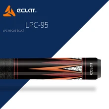 ECLAT LPC-95 пул кий 1/2 шт бильярдный кий 12,6 мм наконечник для кия кий Профессиональный канадский клен технология высококонцевая палка