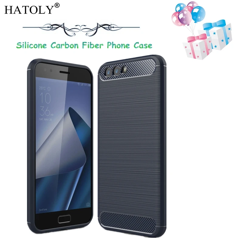 

Cover Asus Zenfone 4 ZE554KL Case Business Style Silicone Rubber Phone Cover Case for Asus Zenfone 4 Cover for Zenfone 4 ZE554KL