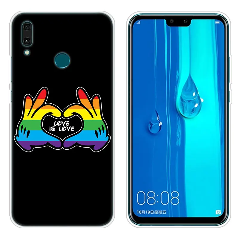 Силиконовый чехол для Huawei Mate 10 20 Lite Pro Y7 Y9 Prime 2019 Y5 Y6 2018 2017|Бамперы| |