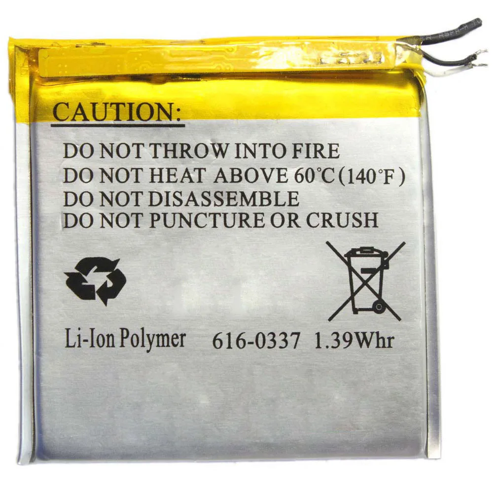

Brand New 3.7V Li-ion Battery Replacement for iPod Nano 3 3rd Gen with Tools