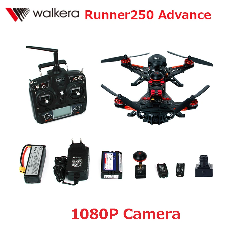 

Original Walkera Runner 250 Advance Runner with 1080P Camera RC Drone Quadcopte OSD RTF