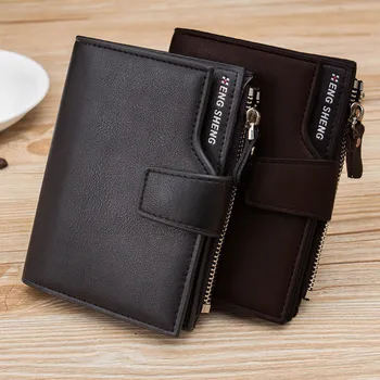 

Mens Wallets Fashion Multi-function Business Leather men wallet porte monnaie billetera hombre billetera hombre