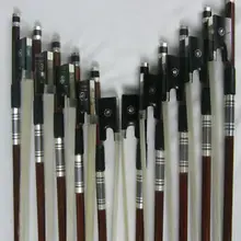 10 шт Расширенный цезальпиновый лучок 4/4, серебряное крепление