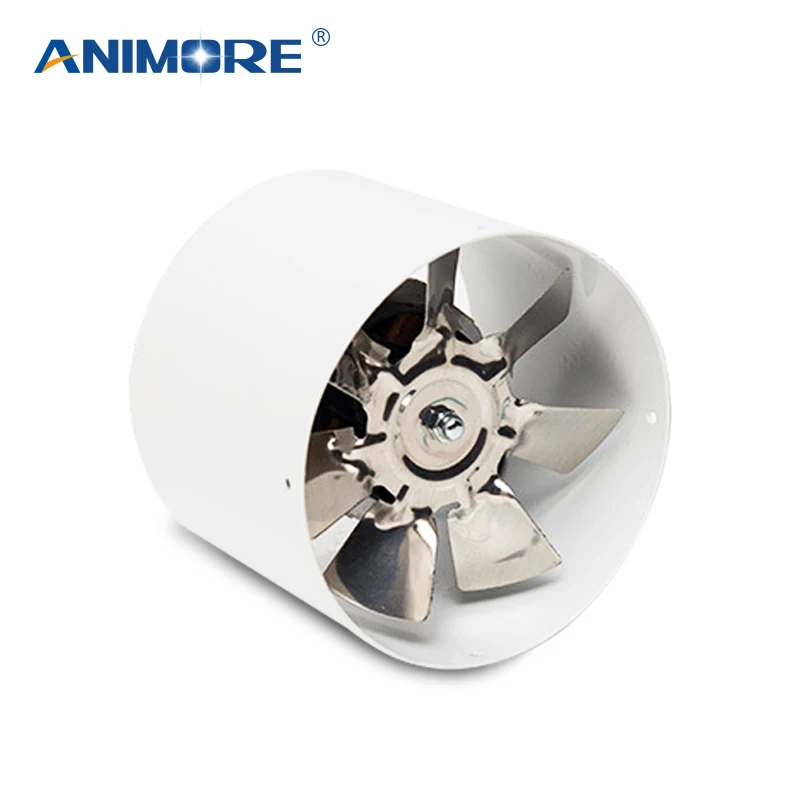 

ANIMORE 4 Inch Kitchen Ventilator Duct Air Ventilator Ceiling Ventilation Fans Blower Window Metal Exhauster Louver Exhaust Fan