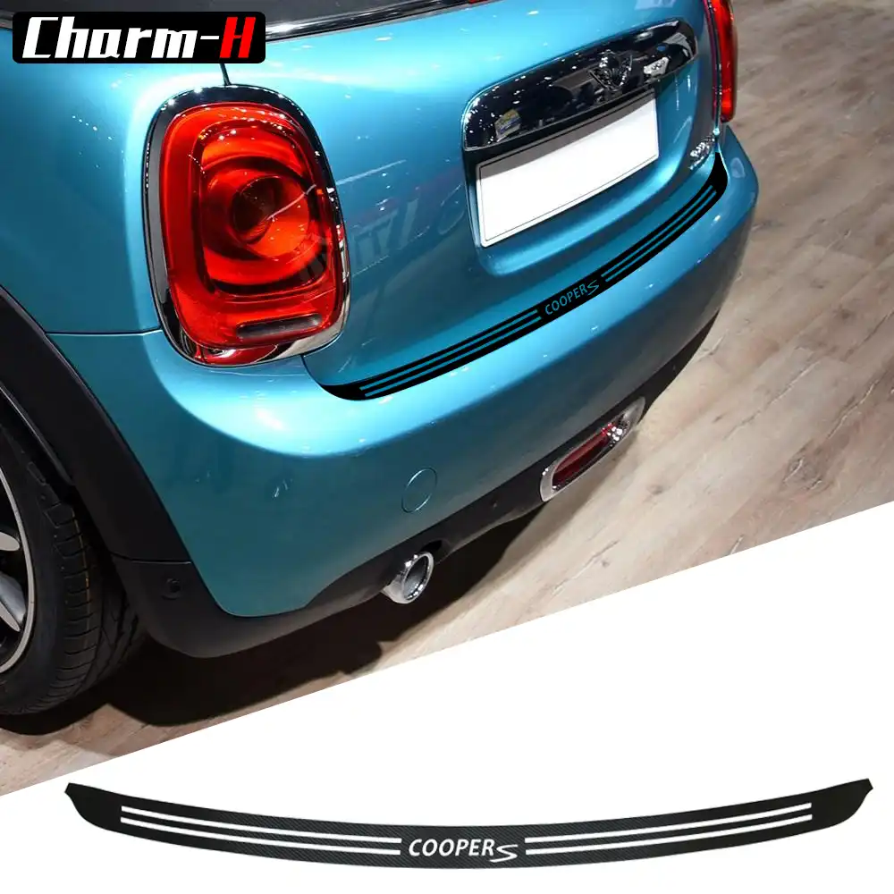 Rear bumper rubber edge protection For MINI cooper COUNTRYMAN R55 R56