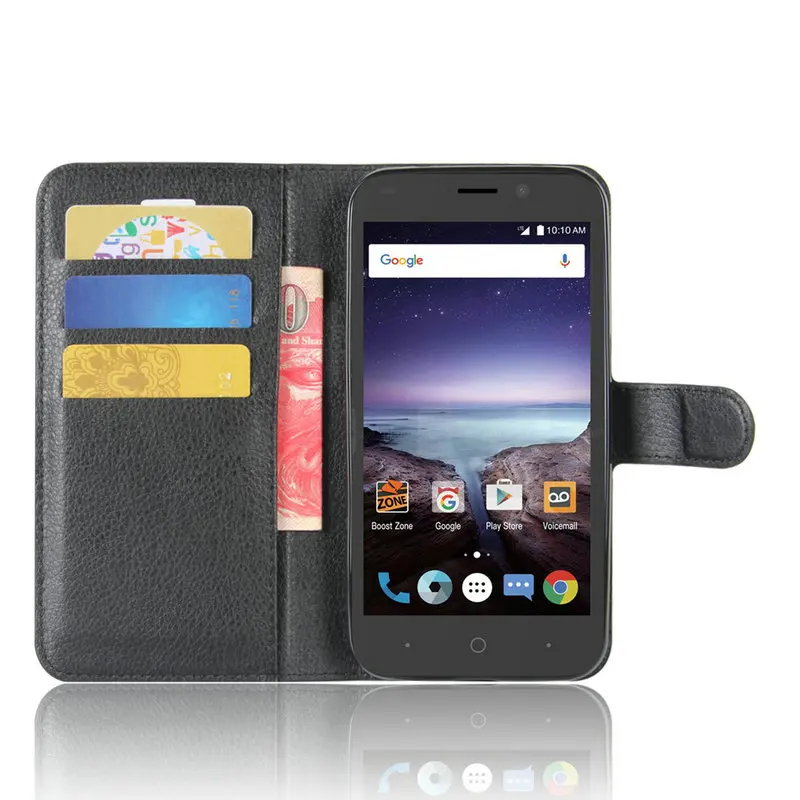 Роскошный кожаный флип чехол для ZTE Prestige 2 Prestige2 N9136 5 &quot задняя крышка корпус