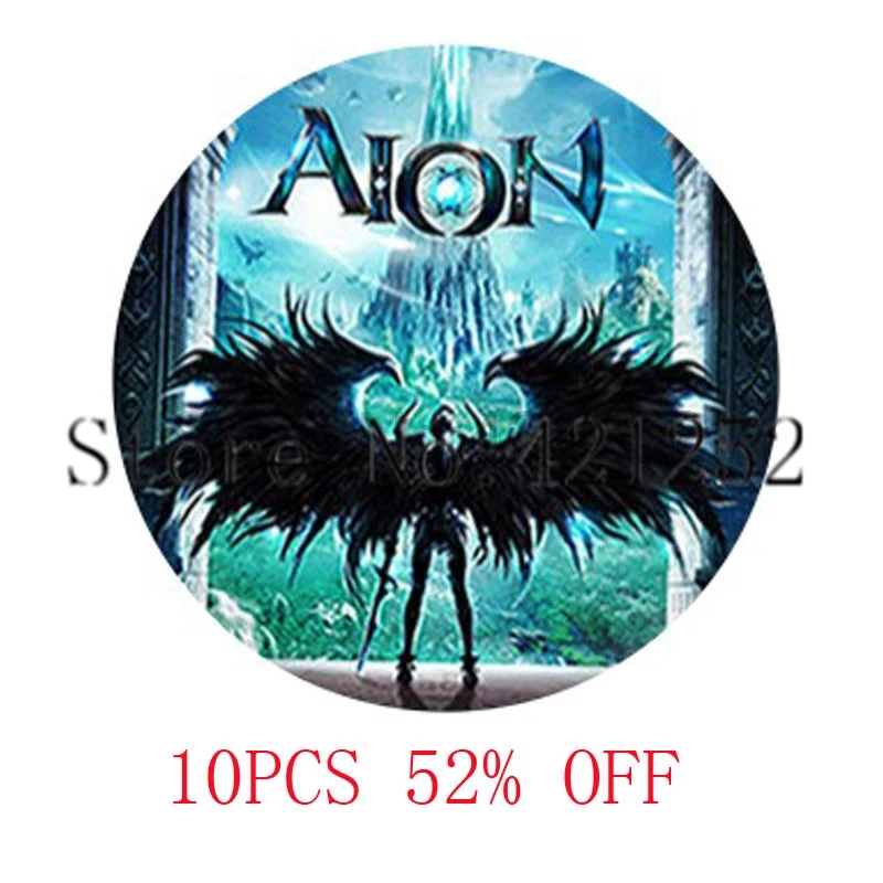 Aion XL vision 2 Glass кабошон с фото ожерелье брелок Закладка запонка серьги|cabochon necklace|glass
