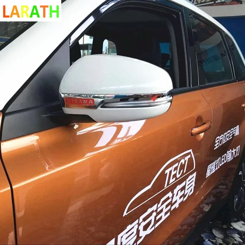 Для 2015 2016 Suzuki Vitara ABS хромированная крышка зеркала заднего вида боковое зеркало