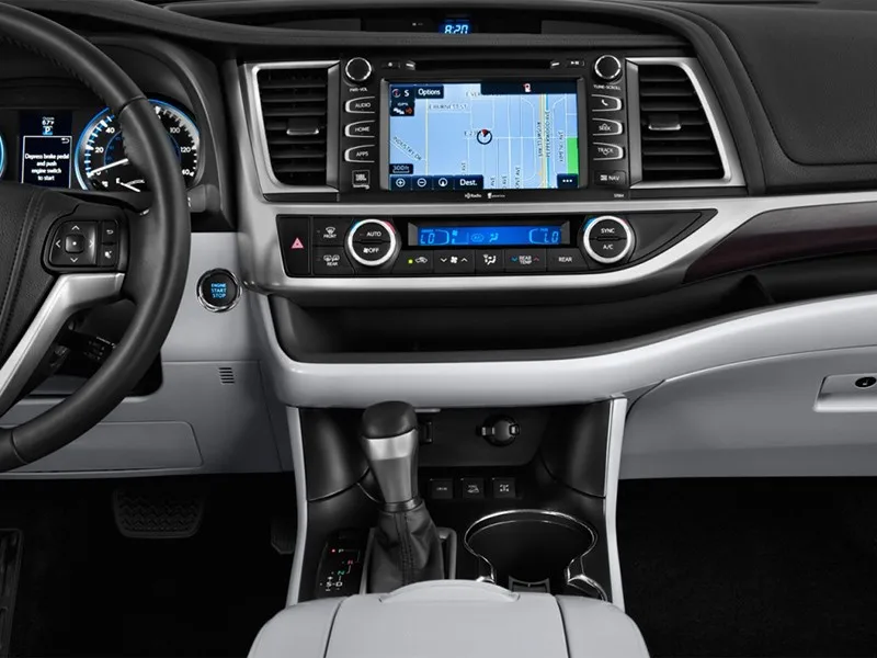 Best Car DVD Player Wince System For Toyota Highlander 2015-2016 Autoradio Car Radio Stereo GPS Navigation Multimedia Audio Video 0