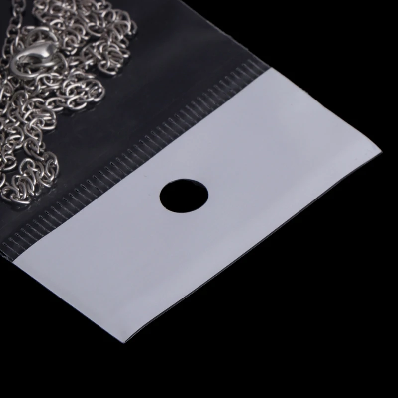 

100Pcs/Set Plastic Packing Bag Transparent Self Adhesive OPP Jewelry Seal 6x15cm Y4QB