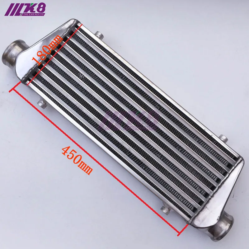 

450*180*65mm Universal Turbo Intercooler bar&plate OD=63mm Front Mount intercooler