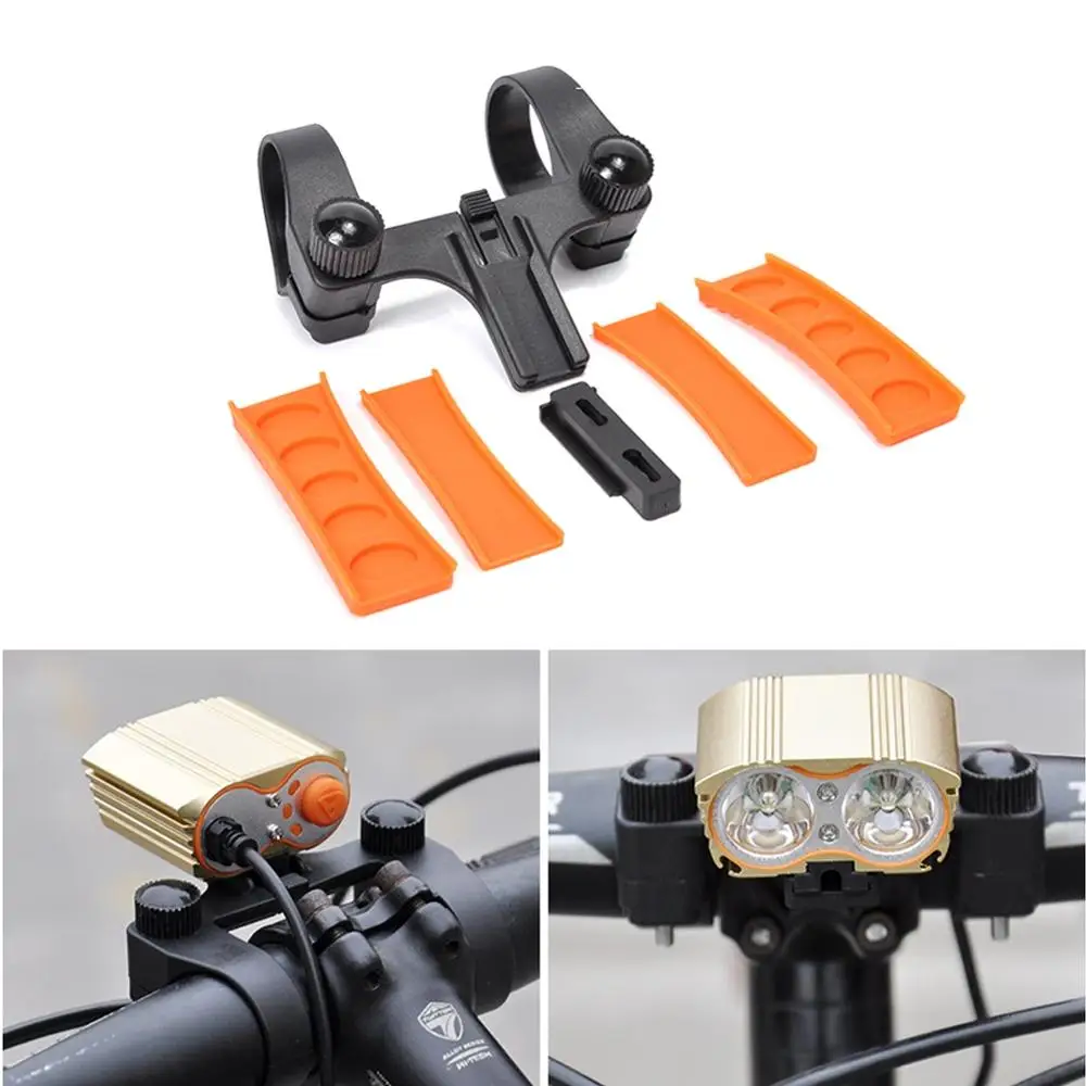 

Bicycle Headlight Holder Bikes Flashlight Rack MTB Bike Light Mount Bracket Clip Anti-slip Bicycle Torch Holder Bikes Lights Sta