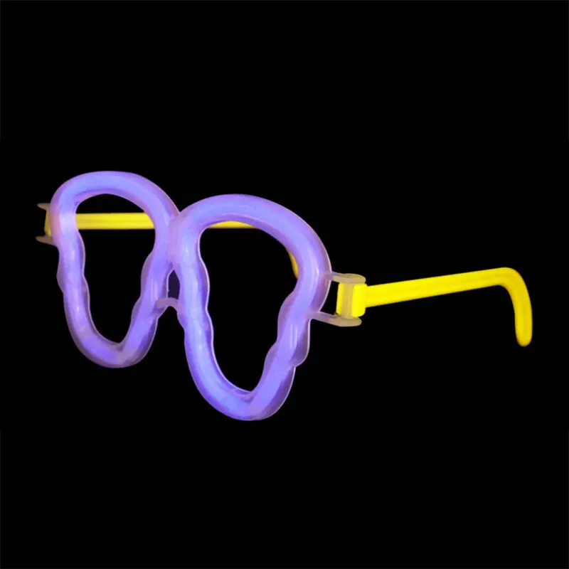 20 шт./компл. флуоресцентные палки интимные аксессуары неоновый Glowstick сборки очков ободок-оправа светящиеся игрушки фестиваль подарок